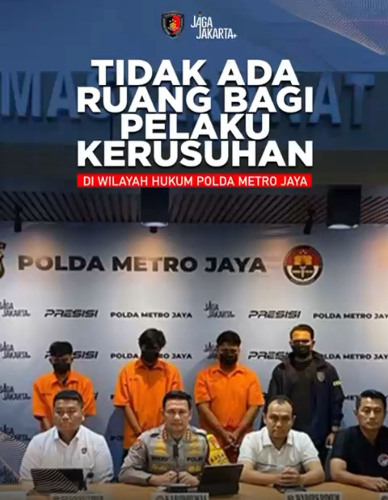 Tiga Terduga Provokator saat Demo di Jakarta Ditangkap, Polisi Sita Bom Molotov
